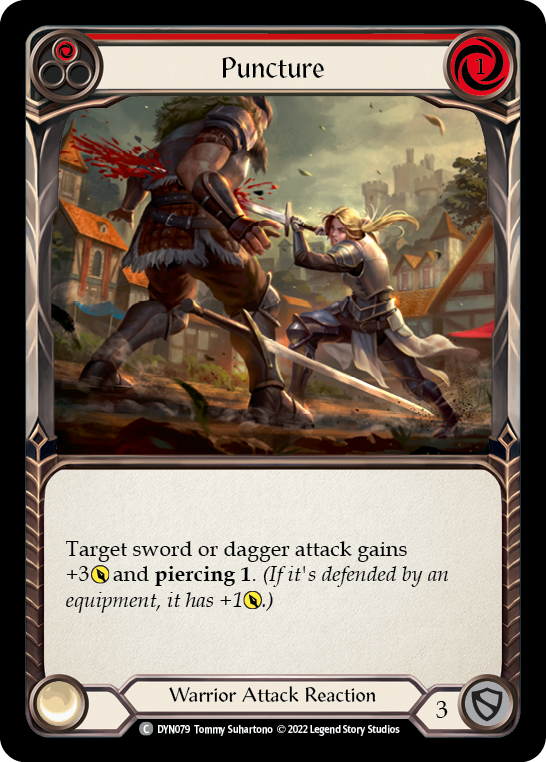 Puncture (Red) - Flesh and Blood TCG - MoxLand