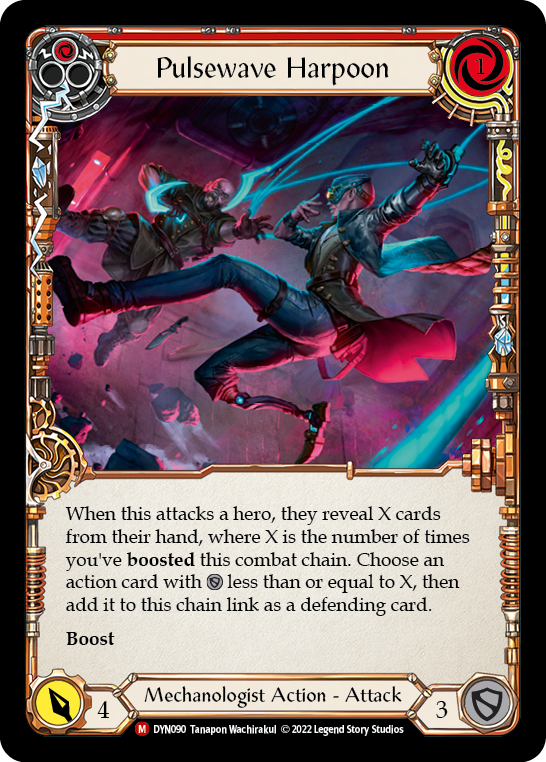 Pulsewave Harpoon (Red) - Flesh and Blood TCG - MoxLand