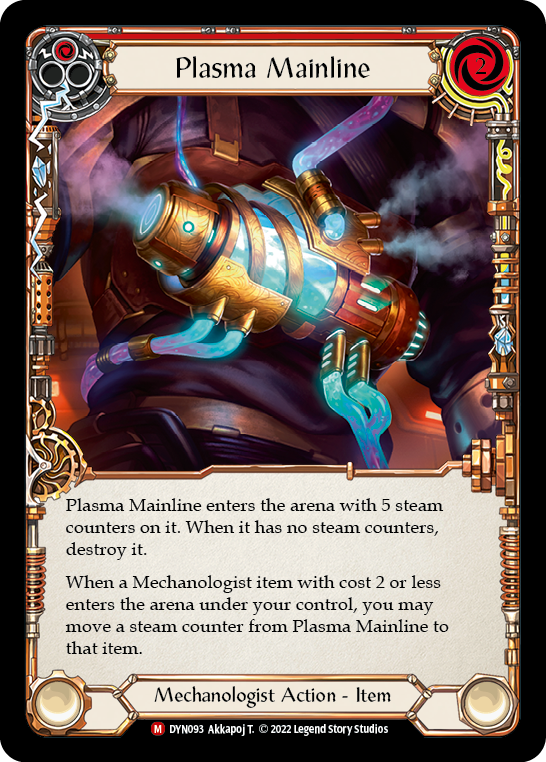 Plasma Mainline (Red) - Flesh and Blood TCG - MoxLand
