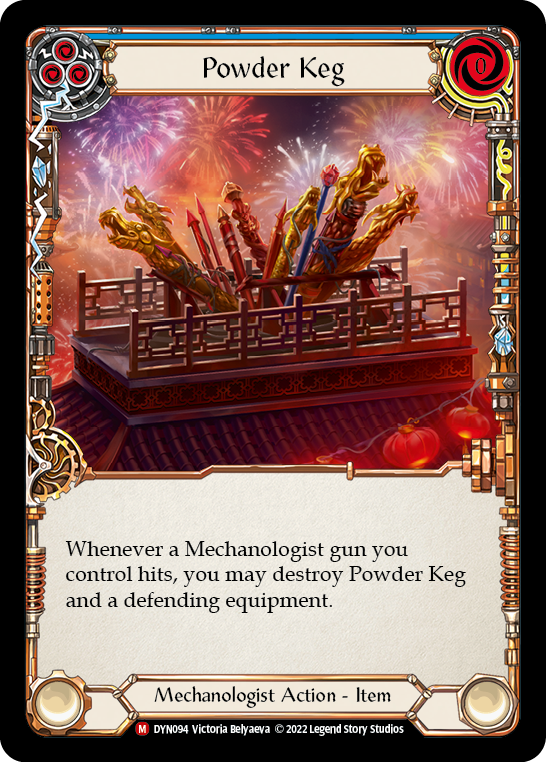 Powder Keg (Blue) - Flesh and Blood TCG - MoxLand