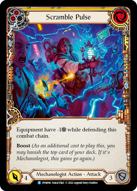 Scramble Pulse (Yellow) - Flesh and Blood TCG - MoxLand
