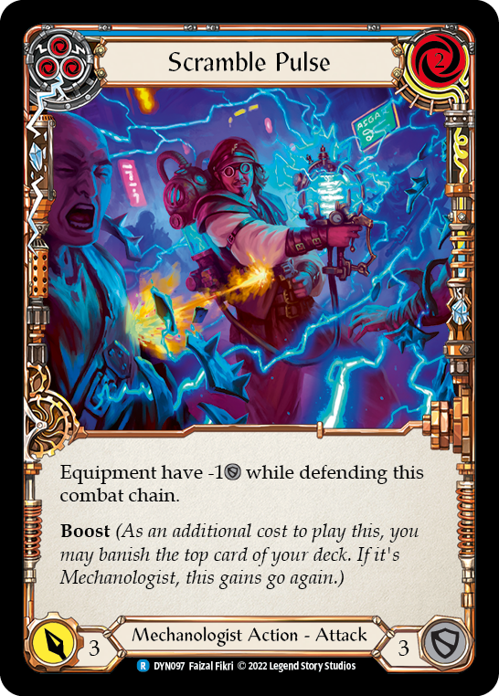 Scramble Pulse (Blue) - Flesh and Blood TCG - MoxLand