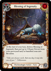 Blessing of Ingenuity (Red) - Flesh and Blood TCG - MoxLand