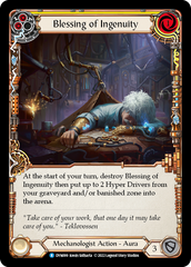 Blessing of Ingenuity (Yellow) - Flesh and Blood TCG - MoxLand