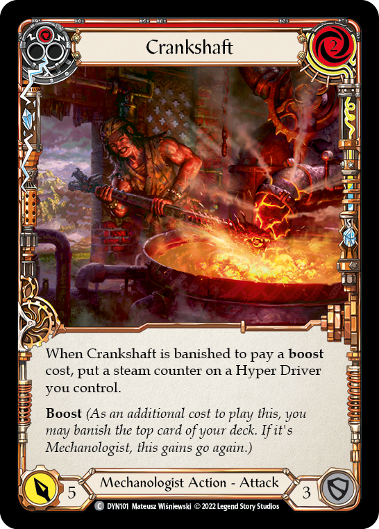 Crankshaft (Red) - Flesh and Blood TCG - MoxLand