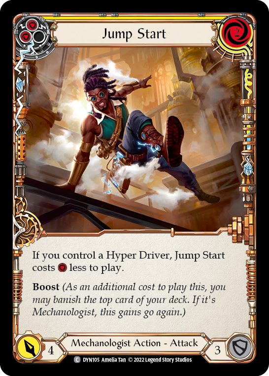 Jump Start (Yellow) - Flesh and Blood TCG - MoxLand