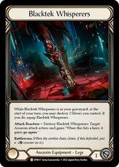 Blacktek Whisperers - Flesh and Blood TCG - MoxLand