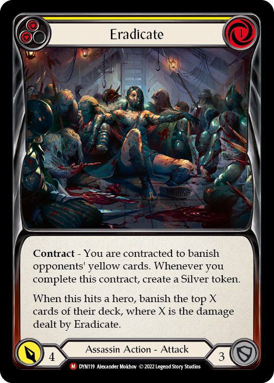 Eradicate (Yellow) - Flesh and Blood TCG - MoxLand