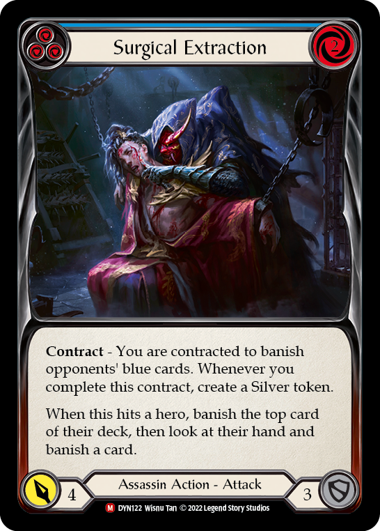 Surgical Extraction (Blue) - Flesh and Blood TCG - MoxLand