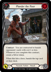 Plunder the Poor (Red) - Flesh and Blood TCG - MoxLand