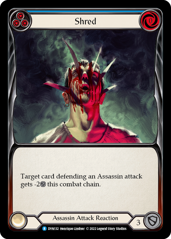 Shred (Blue) - Flesh and Blood TCG - MoxLand