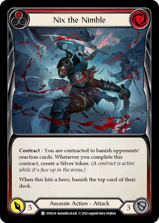 Nix the Nimble (Red) - Flesh and Blood TCG - MoxLand