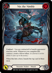 Nix the Nimble (Blue) - Flesh and Blood TCG - MoxLand