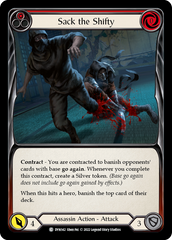 Sack the Shifty (Red) - Flesh and Blood TCG - MoxLand