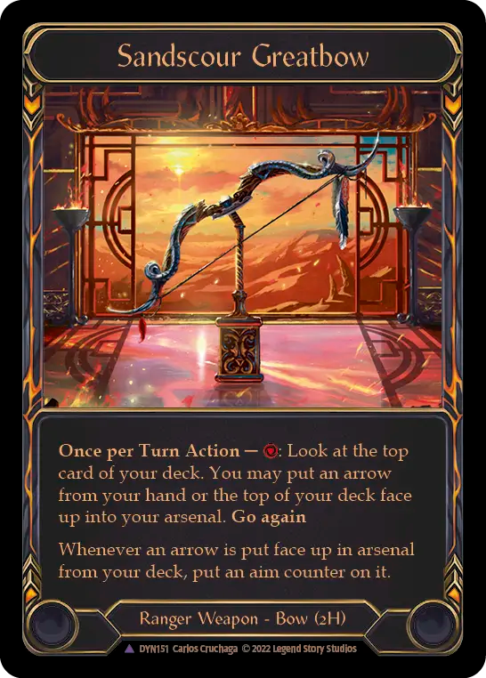 Sandscour Greatbow - Flesh and Blood TCG - MoxLand