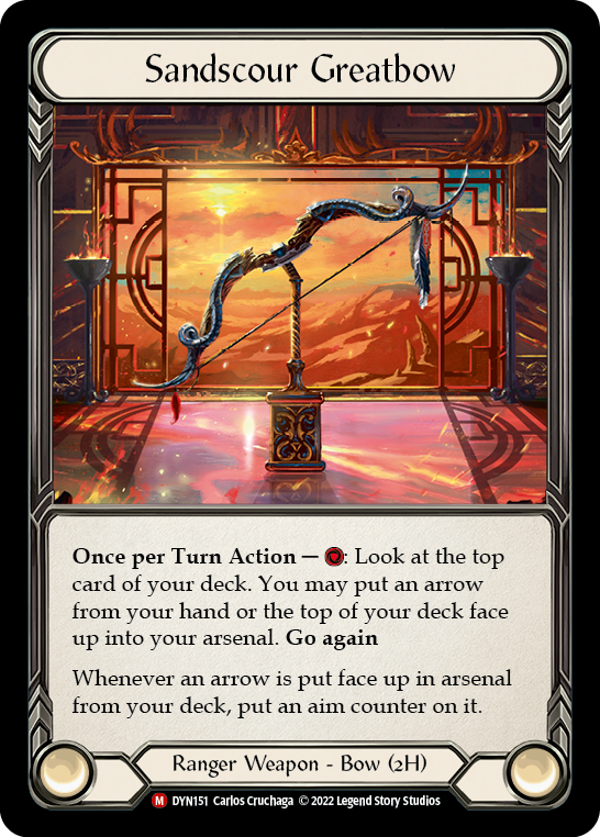 Sandscour Greatbow - Flesh and Blood TCG - MoxLand