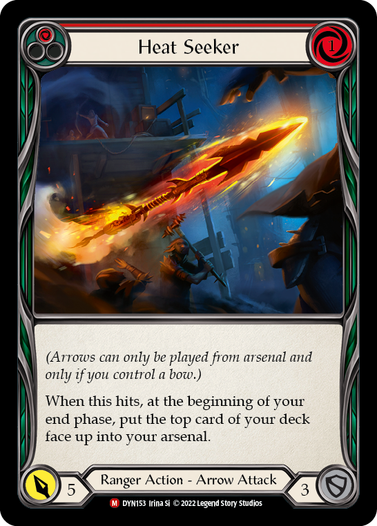 Heat Seeker (Red) - Flesh and Blood TCG - MoxLand