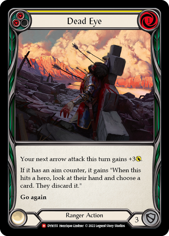 Dead Eye (Yellow) - Flesh and Blood TCG - MoxLand