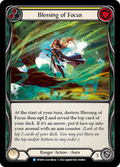 Blessing of Focus (Yellow) - Flesh and Blood TCG - MoxLand