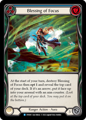 Blessing of Focus (Blue) - Flesh and Blood TCG - MoxLand