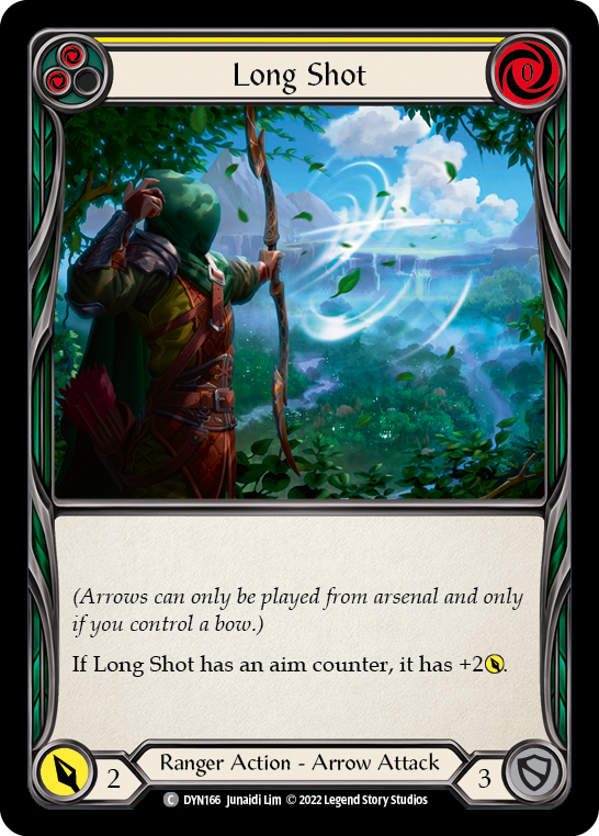 Long Shot (Yellow) - Flesh and Blood TCG - MoxLand