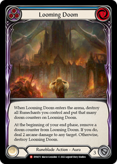 Looming Doom (Blue) - Flesh and Blood TCG - MoxLand