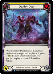 Deathly Duet (Yellow) - Flesh and Blood TCG - MoxLand