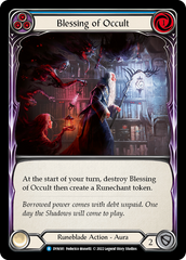 Blessing of Occult (Blue) - Flesh and Blood TCG - MoxLand
