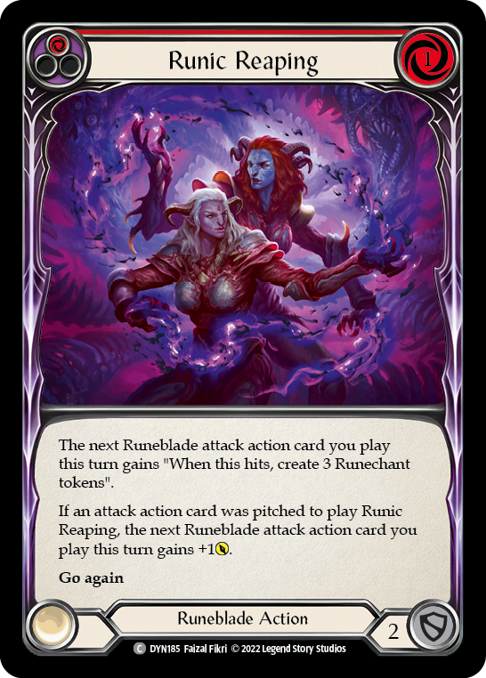 Runic Reaping (Red) - Flesh and Blood TCG - MoxLand
