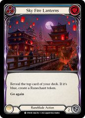 Sky Fire Lanterns (Blue) - Flesh and Blood TCG - MoxLand