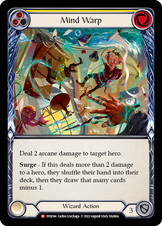 Mind Warp (Yellow) - Flesh and Blood TCG - MoxLand