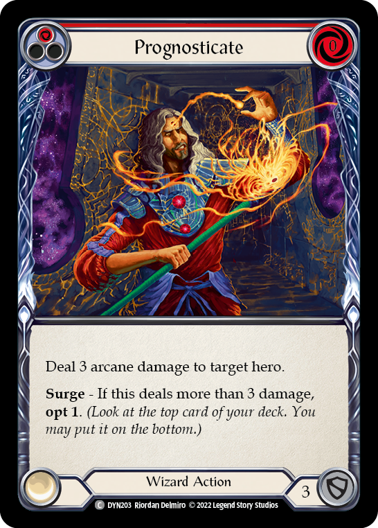 Prognosticate (Red) - Flesh and Blood TCG - MoxLand