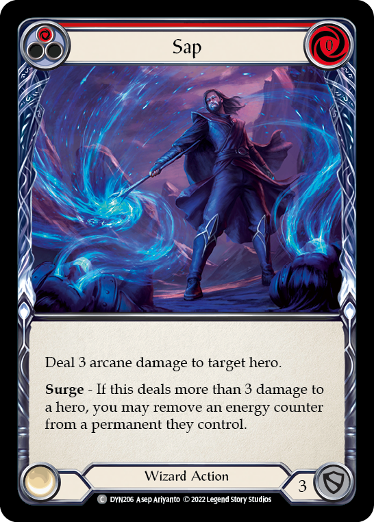Sap (Red) - Flesh and Blood TCG - MoxLand