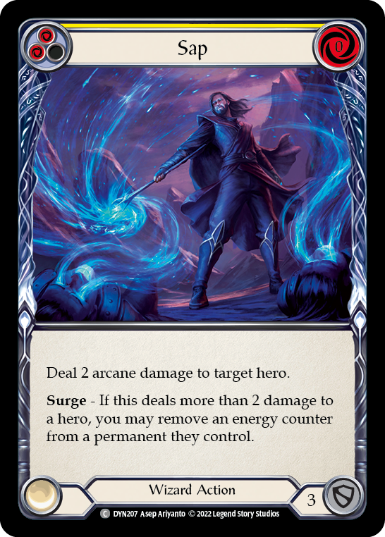 Sap (Yellow) - Flesh and Blood TCG - MoxLand