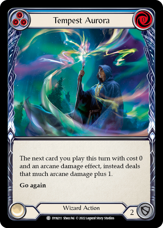 Tempest Aurora (Blue) - Flesh and Blood TCG - MoxLand