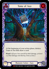 Tome of Aeo (Blue) - Flesh and Blood TCG - MoxLand