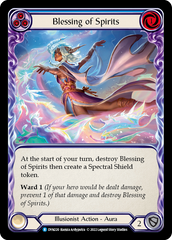 Blessing of Spirits (Blue) - Flesh and Blood TCG - MoxLand
