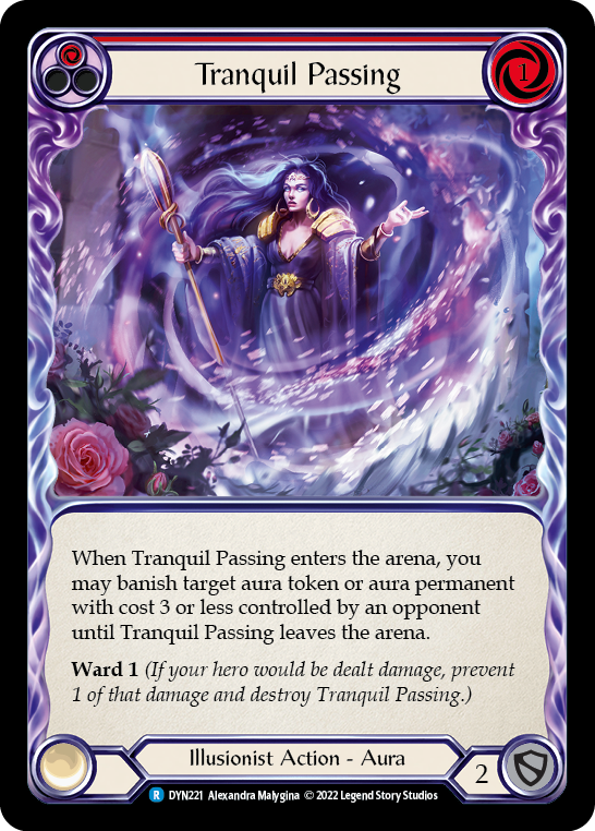 Tranquil Passing (Red) - Flesh and Blood TCG - MoxLand