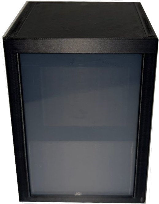 Deck Box Magnetic Showcase 100+ Preto - 3Deck - MoxLand