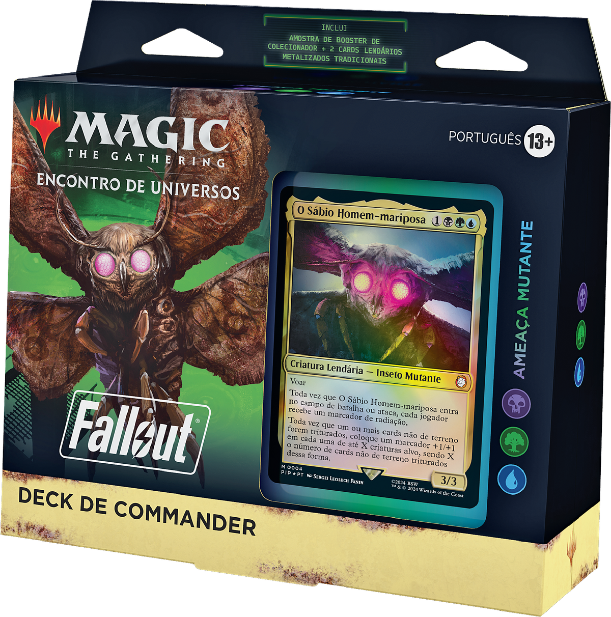 Deck Commander Fallout - Ameaça Mutante - Magic: The Gathering - MoxLand