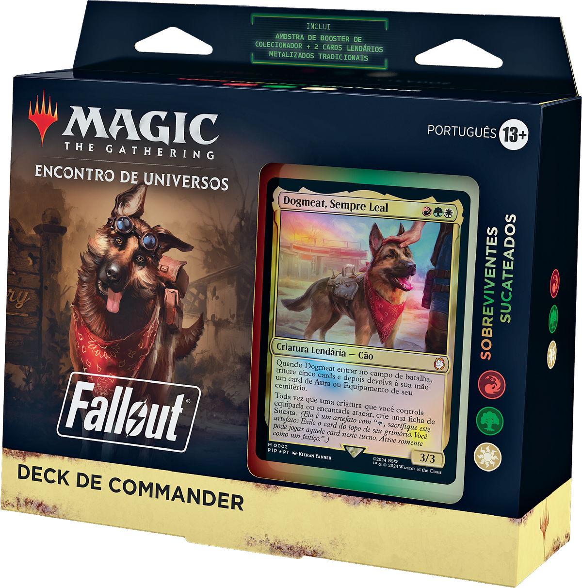 Deck Commander Fallout - Sobreviventes Sucateados - Magic: The Gathering - MoxLand