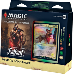 Deck Commander Fallout - Sobreviventes Sucateados - Magic: The Gathering - MoxLand