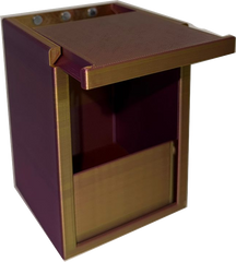Deck Box Magnetic Showcase 100+ Dourado/Ametista - 3Deck - MoxLand