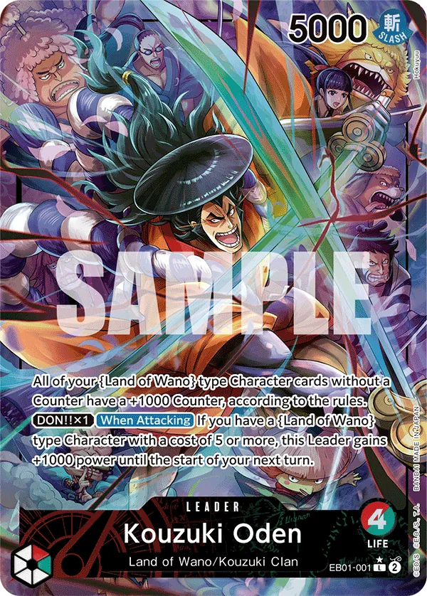Kouzuki Oden - ONE PIECE CARD GAME - MoxLand