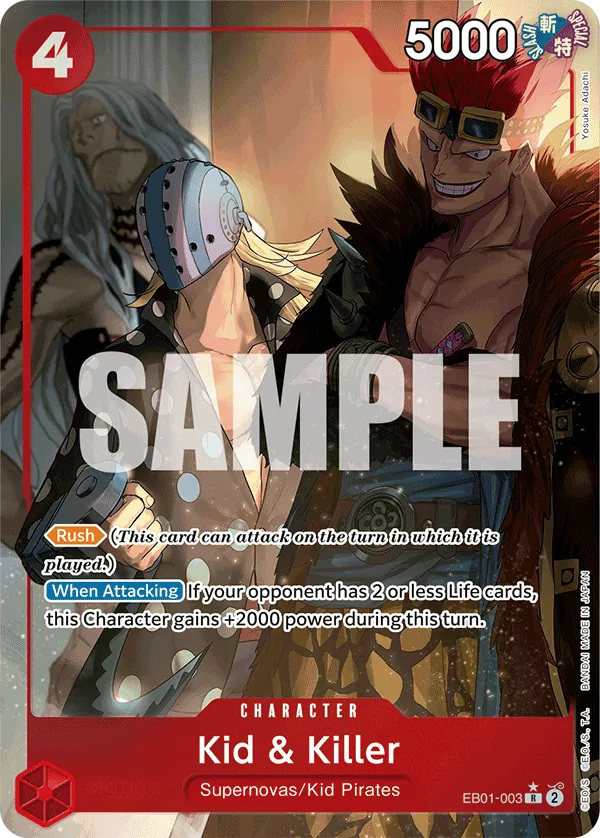 Kid & Killer - ONE PIECE CARD GAME - MoxLand