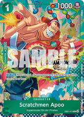 Scratchmen Apoo - One Piece Card Game - MoxLand