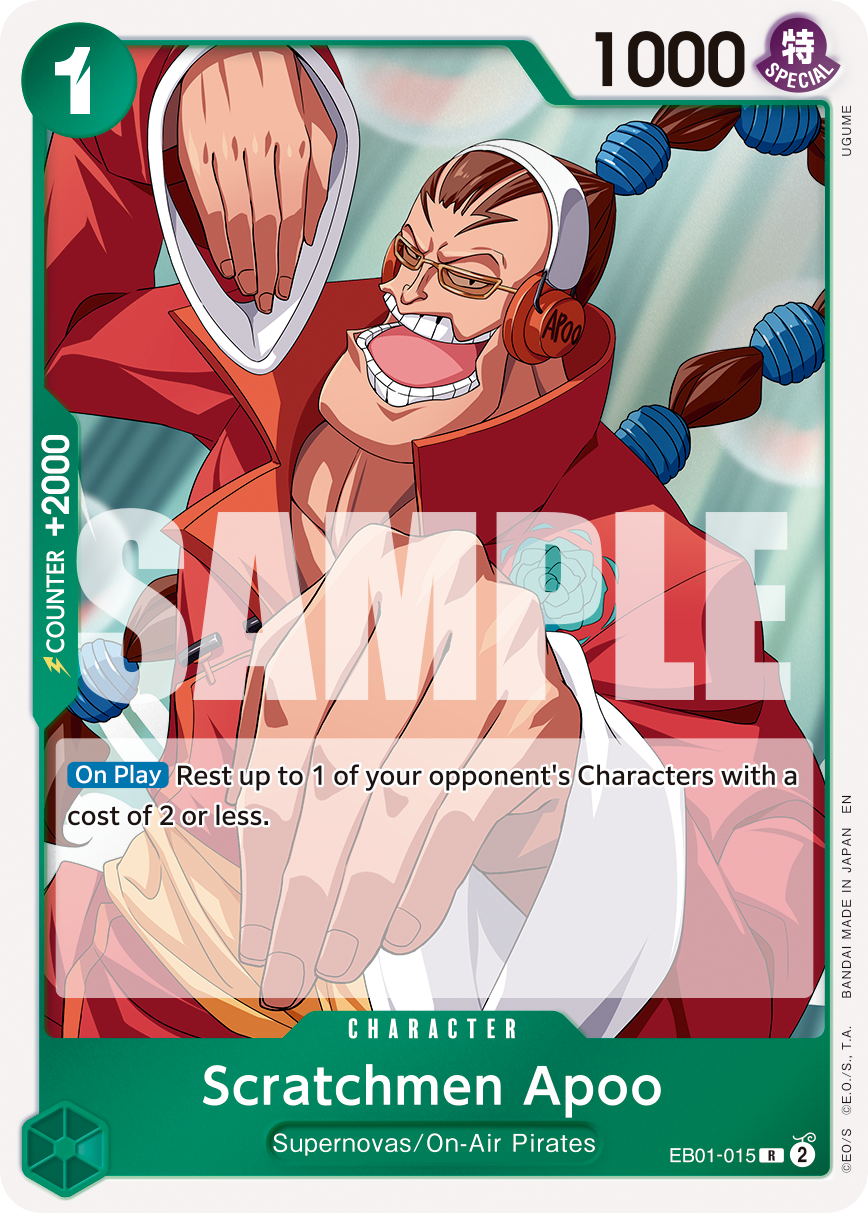 Scratchmen Apoo - One Piece Card Game - MoxLand