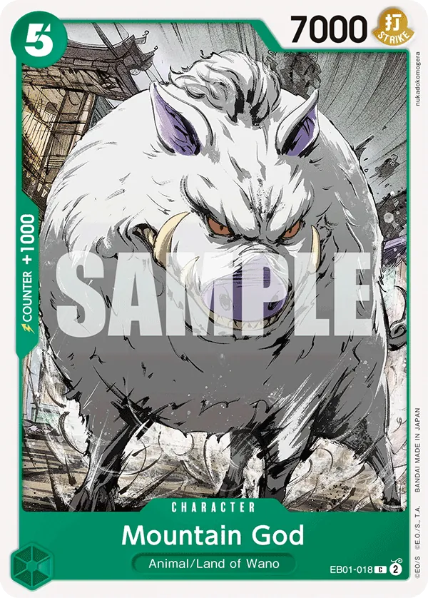 Mountain God - ONE PIECE CARD GAME - MoxLand