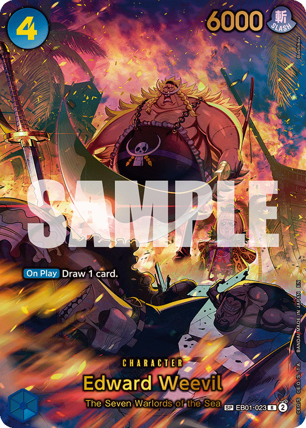 Edward Weevil - One Piece Card Game - MoxLand