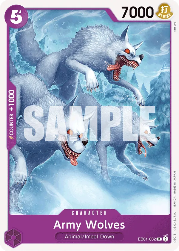 Army Wolves - ONE PIECE CARD GAME - MoxLand